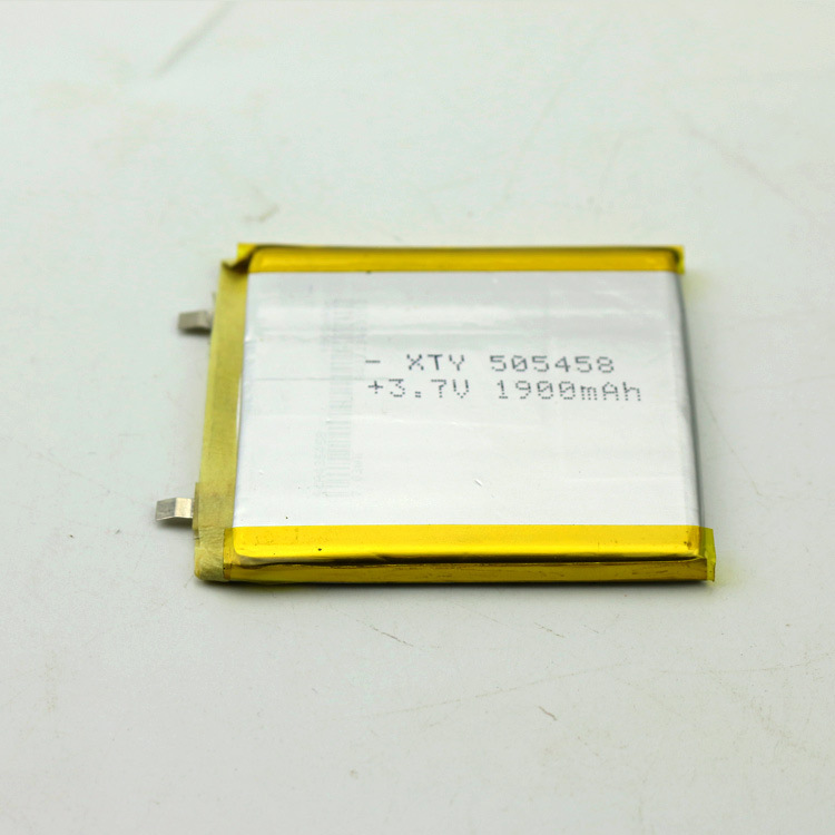 批发可循环用聚合物锂电池  防爆聚合物锂电池505458/1900mAH