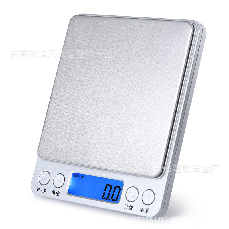 厂家批发高精度珠宝秤 家用厨房食物称烘焙称 定制精准电子珠宝秤