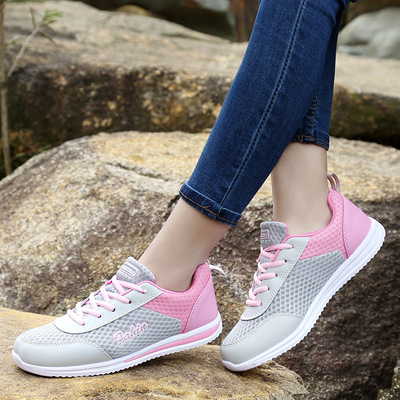 Explosive money 2017 summer Net surface ventilation leisure time gym shoes Walking shoes comfortable Driving Shoes Frenum Women's Shoes