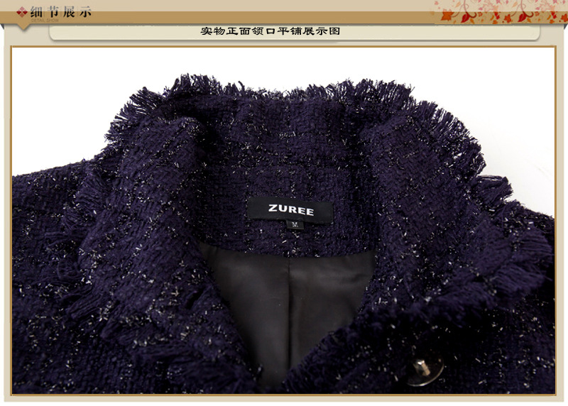 Blouson femme ZUREE en Tweed - Ref 3322380 Image 4