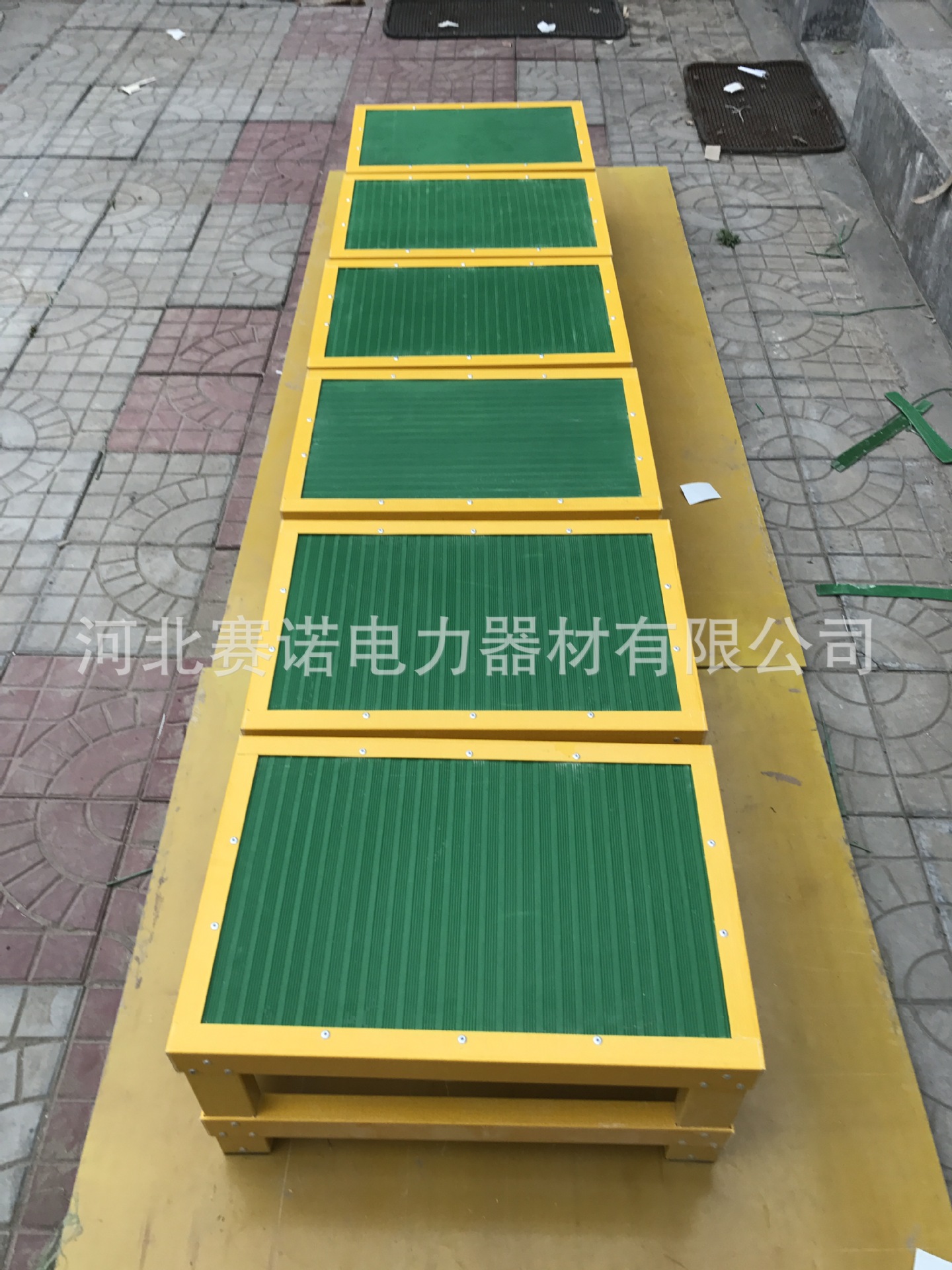 环氧树脂绝缘台300*400*600mm煤矿设备检修绝缘台单层玻璃钢材质