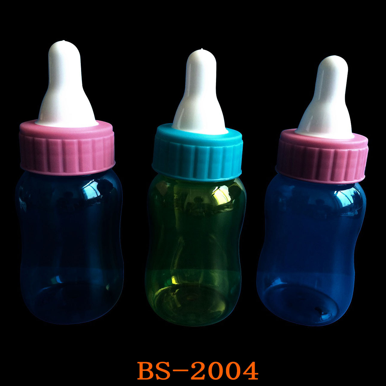 厂家直销塑料瓶 异形糖果瓶 奶嘴塑料瓶  透明保健瓶 100ml塑瓶