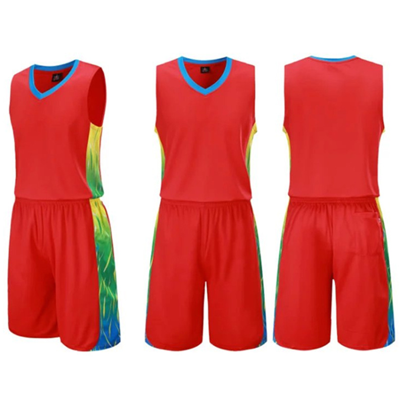 廠家直銷2018情侶籃球衣定制透氣男背心套裝訓練服女印字比賽隊服