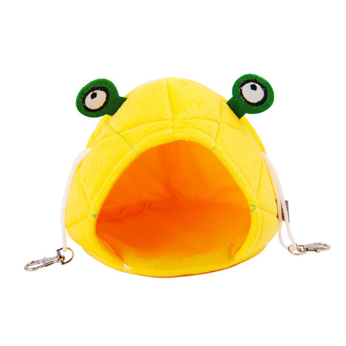 Small pet cotton nest guinea pig squirrel winter warm cabin cartoon frog nest hamster golden bear can hang hanging nest