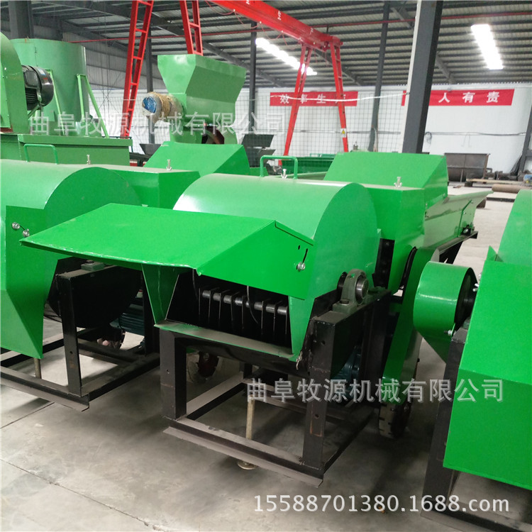自动进料秸秆青储揉丝机 大型揉搓机视频