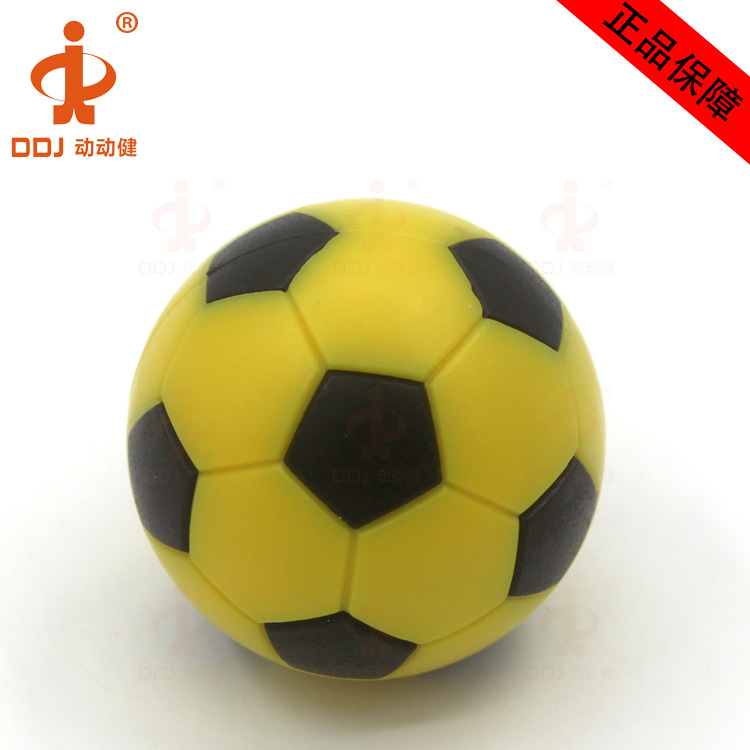 36mm桌式足球黄黑1