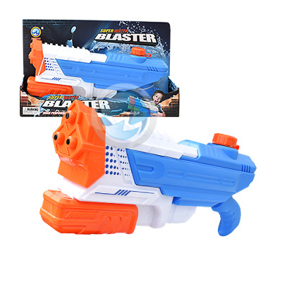 Yimei nueva presión directa de extracción de alta presión pistola de agua de playa para niños juguetes al aire libre gran almacenamiento de agua salpicaduras de agua Festival de agua tiro al agua