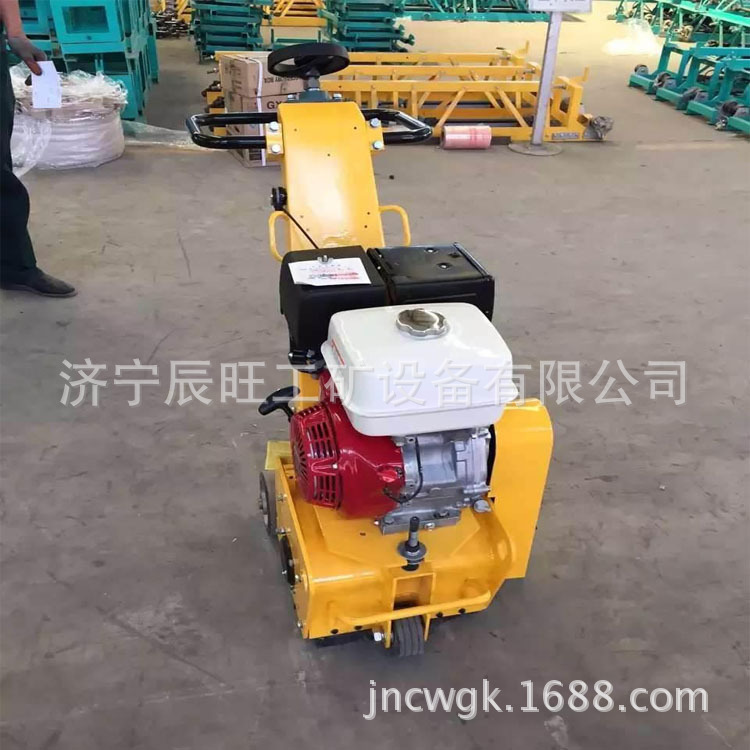 工厂销售混凝土铣刨机 手推式电动 汽油铣刨机拉毛清漆用