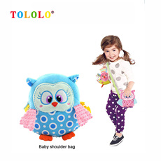 tololo儿童背包韩版宝宝单肩包斜挎包 1-3-6岁动物出游背包