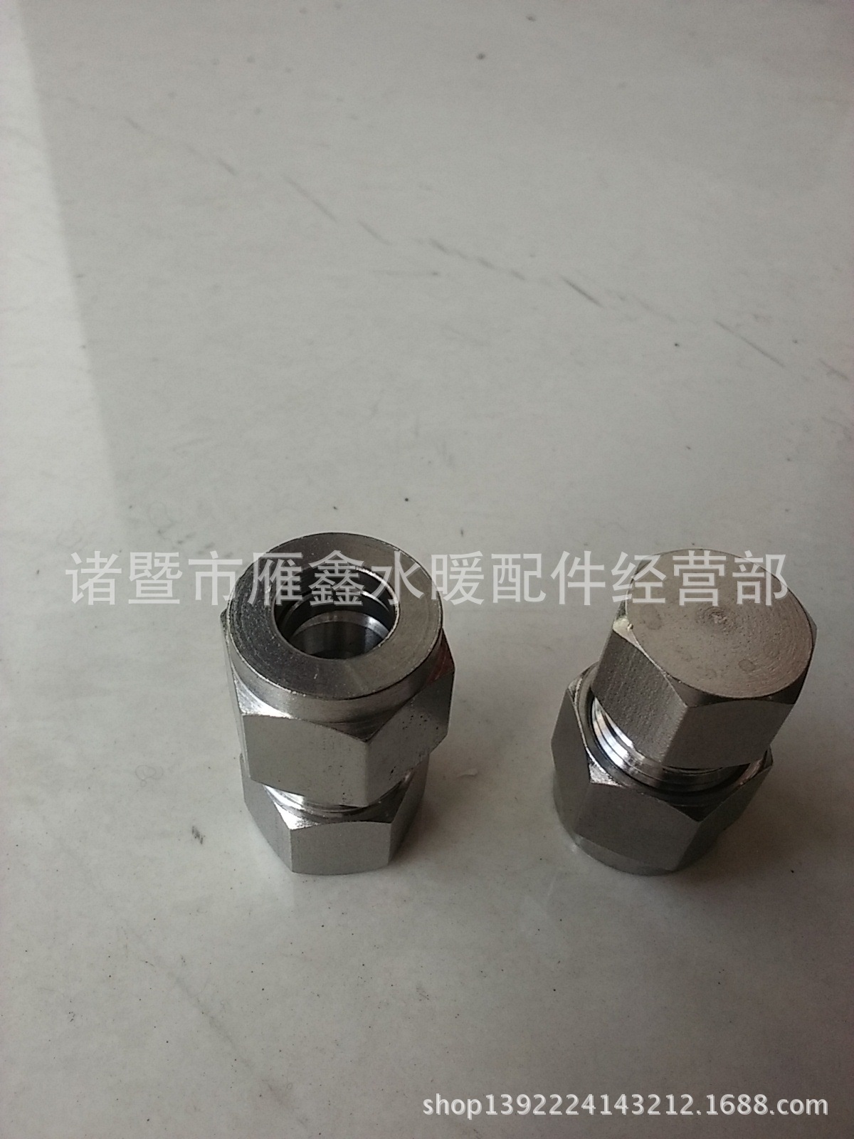 不锈钢 造雾 终端接头 末端 高压雾化堵头 雾森 高压加湿器接头