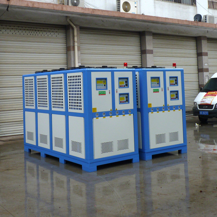 供应风冷式4段温控冷热一体温控单元 海绵发泡专用冷热一体机36匹