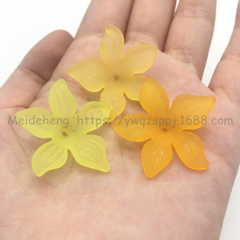 Bride's headwear, ancient-style hairpin accessories, diy jewelry processing, frosted flower head flower materials and accessories, Taobao wholesale detail image 10