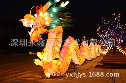 新年春节元宵灯会灯展灯光秀 节日彩灯装饰 十二生肖花灯现货