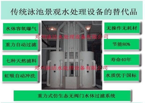 江西省萍乡市水处理设备 重力式无阀精滤机 水上乐园水处理