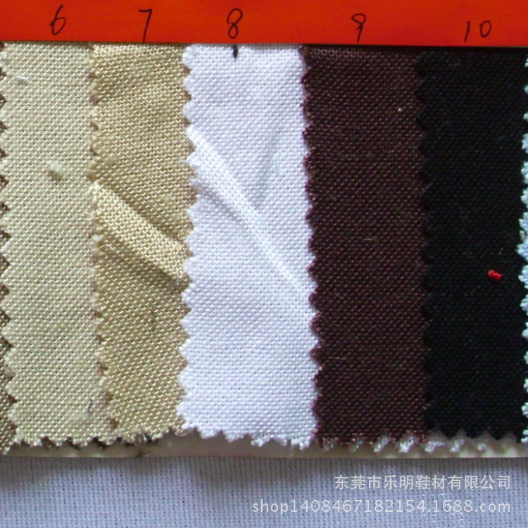 FB049支持网购混批32*35麻布色布鞋材箱包布料