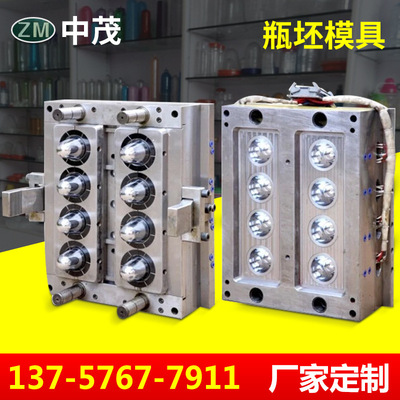 供应塑料广口瓶模具 瓶胚模具 pet管胚模具 台州易拉罐瓶坯模具厂