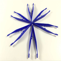 Export quality plastic forceps clips, first aid kit accessories ABS forceps, 11cm, eco-friendly material