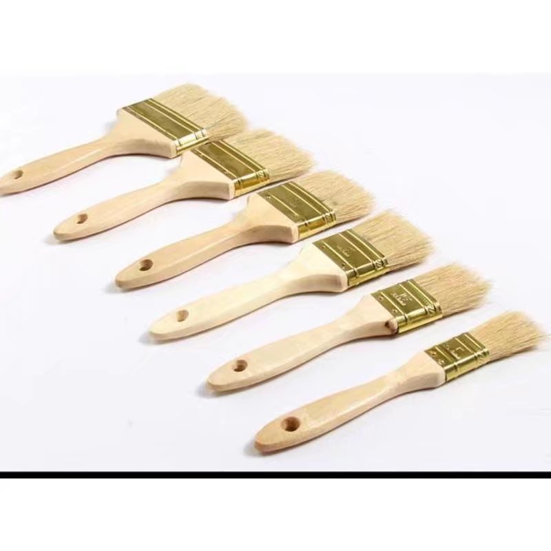 毛刷1-8寸 毛刷子 猪毛刷 棕毛刷油漆刷 羊毛刷