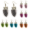 Classic design cute multicoloured earrings