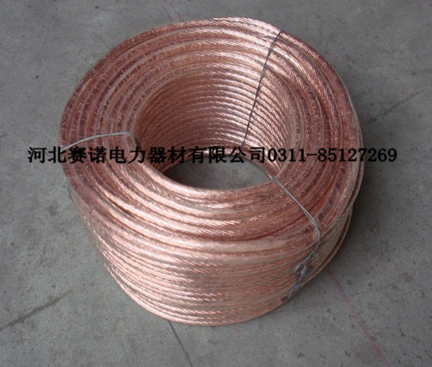 带透明护套接地线