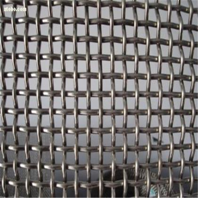 厂家销售 黑钢丝轧花网 筛沙铁丝网片 规格齐全 现货供应