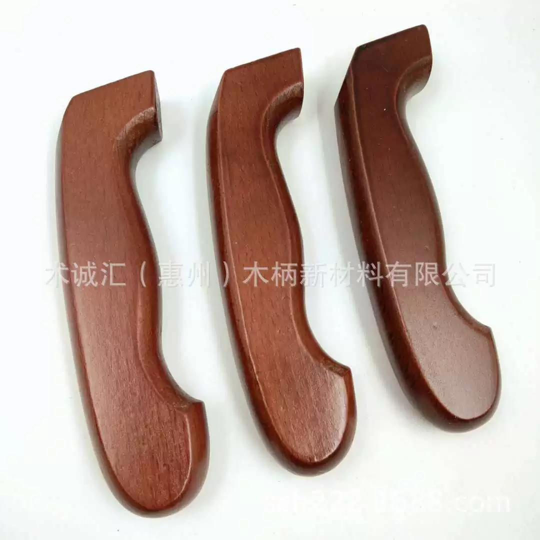 Wooden handle from natural wood, kitchenware, knife, custom-made