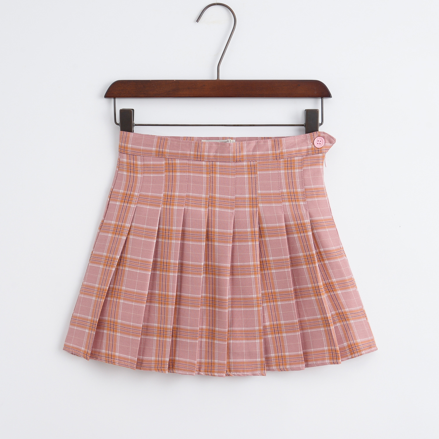 Vintage 格纹羊毛斜纹苏格兰短裙 (典藏米色) - 女士 | Burberry 博柏利