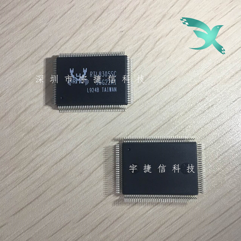 驱动芯片IC RTL8305SC LQFP128 以太网芯片 全新原装