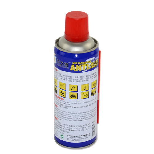 Factory direct supply Longzhihui rust remover 450ml car screw loosening rust spray cleaning bolt loosening cleaner