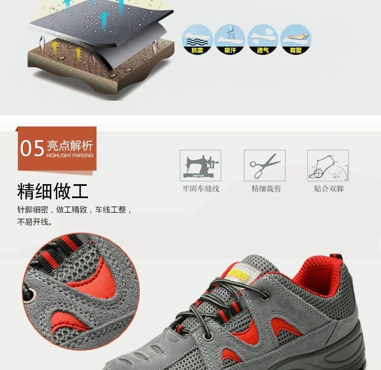 Chaussures de sécurité - Dégâts de perçage - Ref 3404793 Image 14