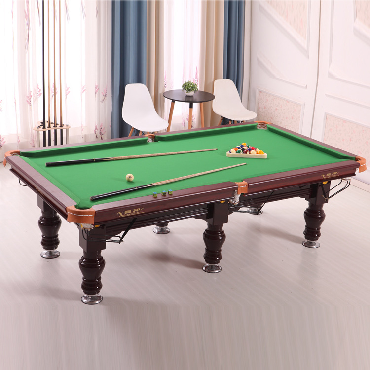 台球桌防潮標准成人家用中式黑八桌球台美式九球案子台球桌配件