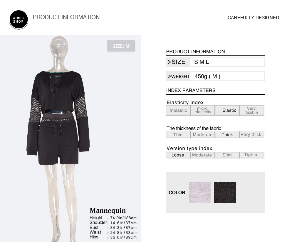 Costume femme VWIWV en Tissu de pull - Ref 3334436 Image 11