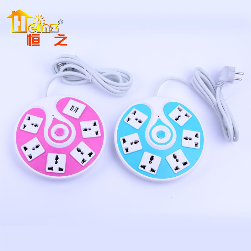 商家主营接线插座创意601新款特色飞碟UFO充电USB插排接线板