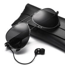 时尚简约智能蓝牙耳机4.1立体声个性偏光太阳镜支持音乐通话3025
