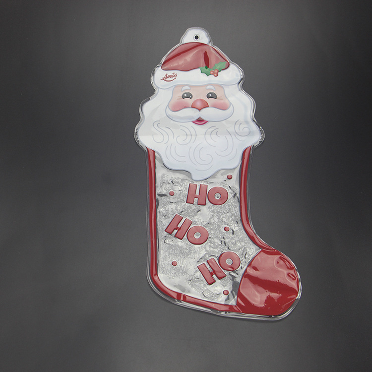 厂家定制圣诞袜包装自封口式创意个性节日礼品包装袋 品质包装