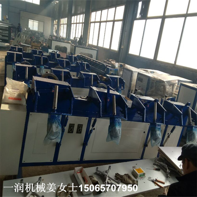 多工位打球机 数控多锭草丙麻线绕球机 计重量型卷线打团机器