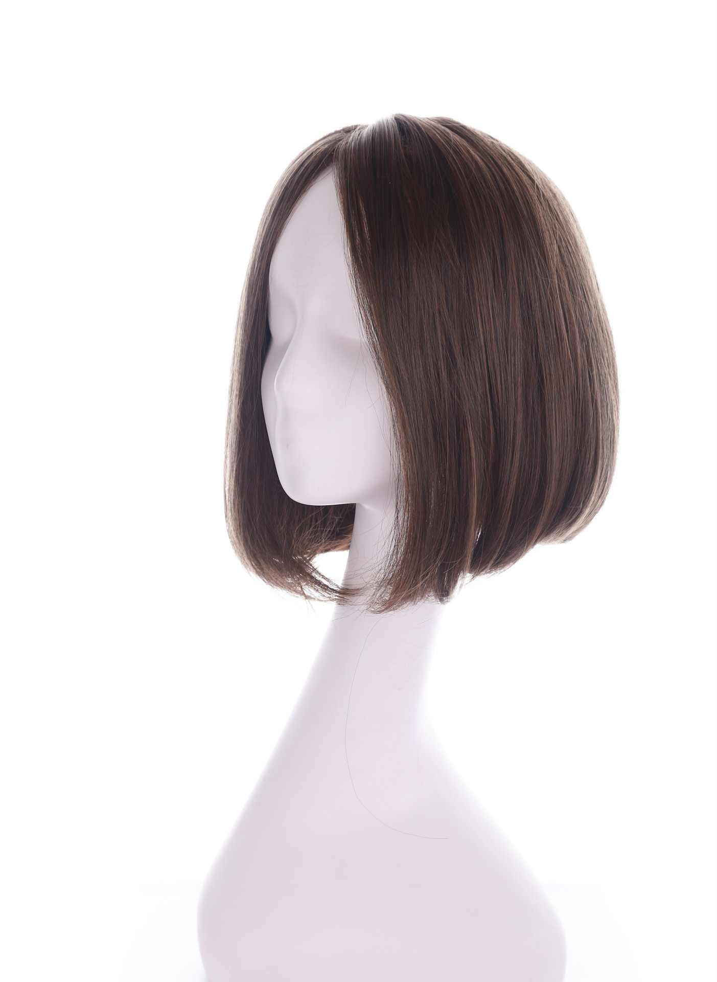 H042 dama marrón estilo de cabello corto popular