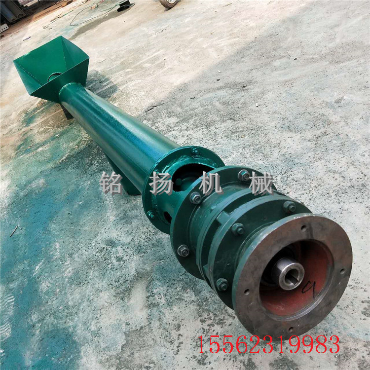 饲料自动螺旋上料机 建筑工地专用螺旋提升机 生产定制