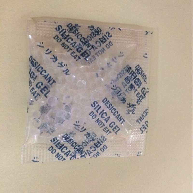 3克英文日文英日双文硅胶干燥剂 防潮珠 食品干燥剂