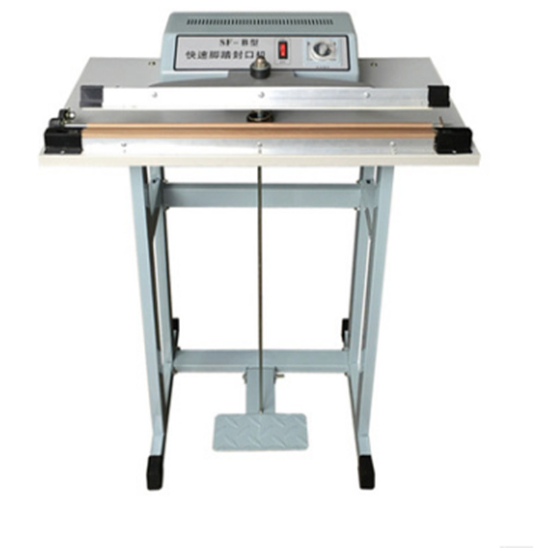 500型脚踏封口机，通过式使用方便外型美观 电热丝升级为3mm