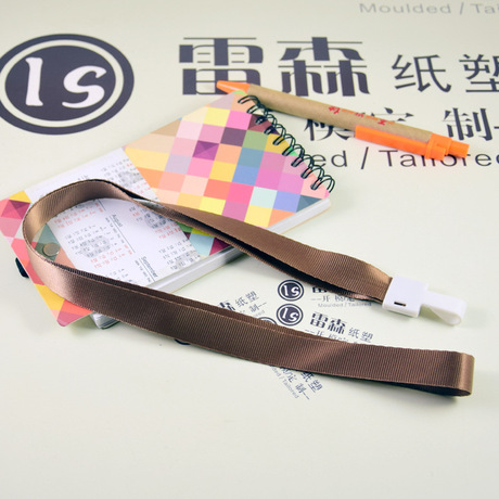 Bán buôn khóa đàn hồi 1,5cm sling nhựa đầu thẻ dây ngực thẻ với giấy chứng nhận dây buộc in logo Dây buộc thẻ làm việc
