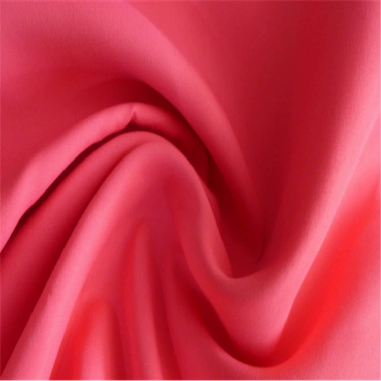 Semi-elastic full-elastic pongee plain weave polyester low-elastic mesh fabric lightweight shirt quick-drying