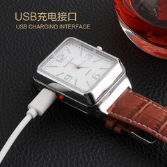 F777 Watch Multi-functional Charging Lighter Wholesale Creative Personalized Metal Electric Filament Cigarette Lighter Business Gift