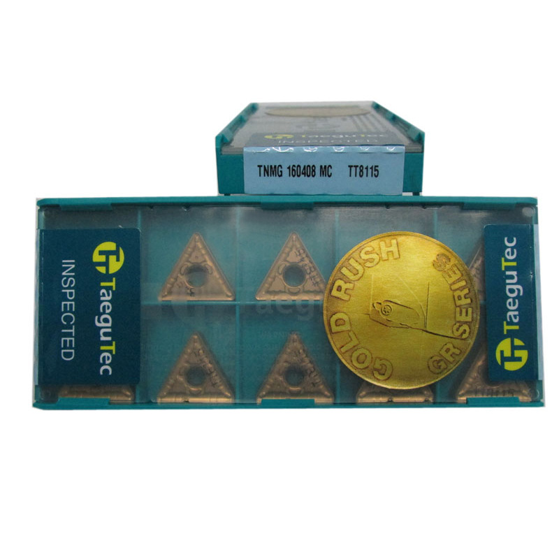  特固克车削刀片TNMG160408-PC TT8125加工中心刀片