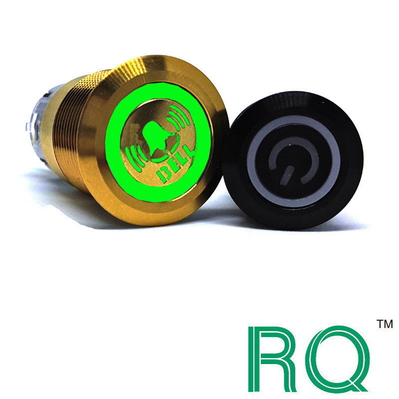 开孔16mm防水IP67可定制符号金属按键