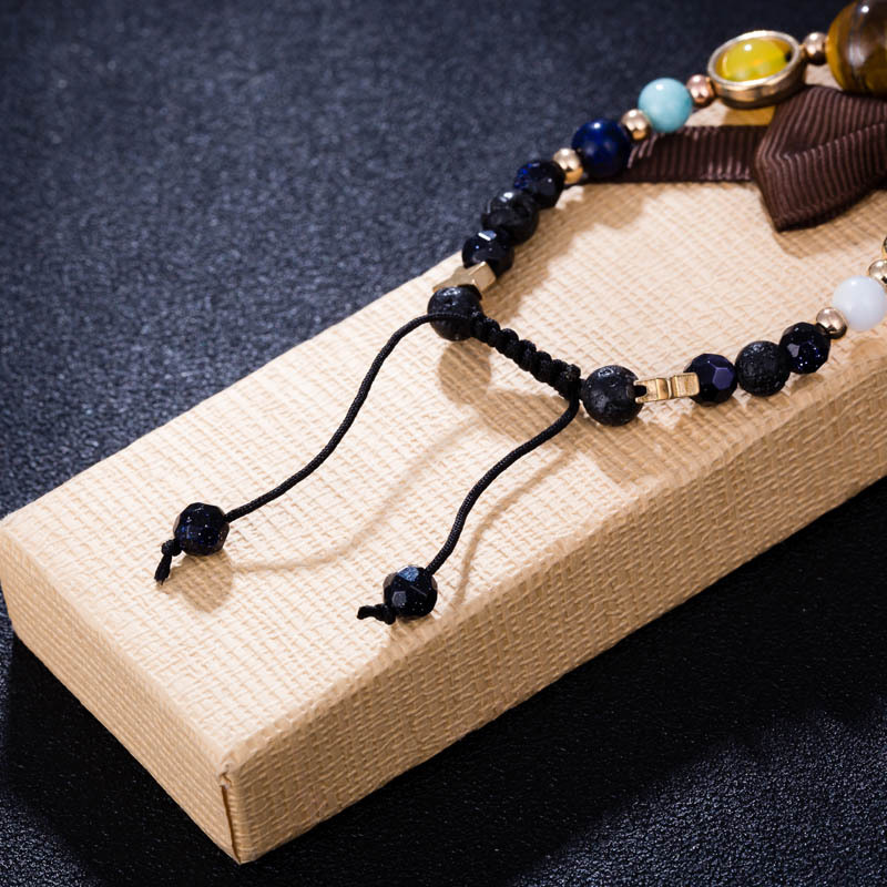 natural stone Material Ethnic Style Geometric Natural Stone Beaded Braid Bracelets
