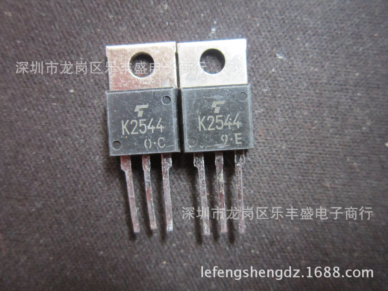 K2544 2SK2544 拆机东芝半导体 TO-220 N通道 功率MOSFET 6A 600