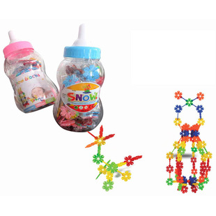 ����SM235623 ��ƿ4.4CMѩ��Ƭ120PCSѩ���eľ ����ƴ�b��eľ