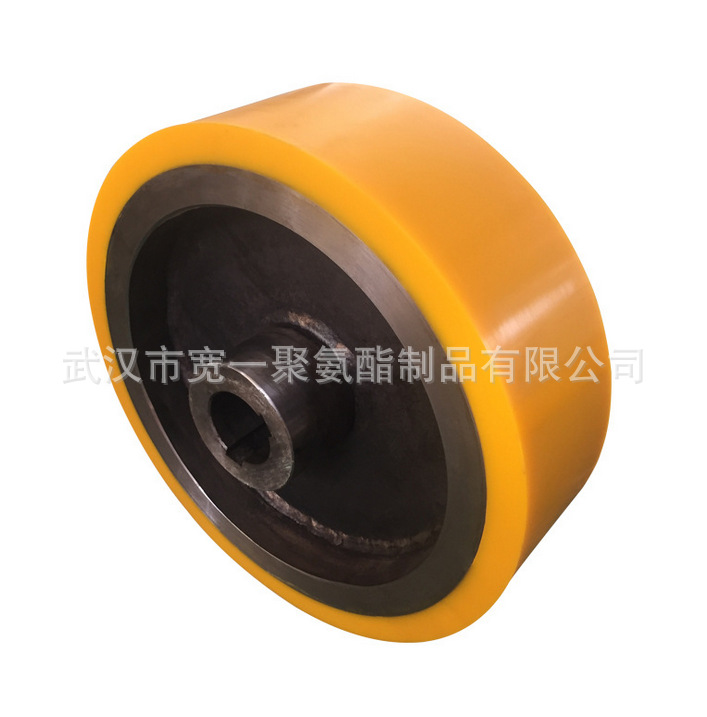 供应湖北武汉加工各种非标包胶滚轮，胶轮包胶，胶辊，橡胶胶辊