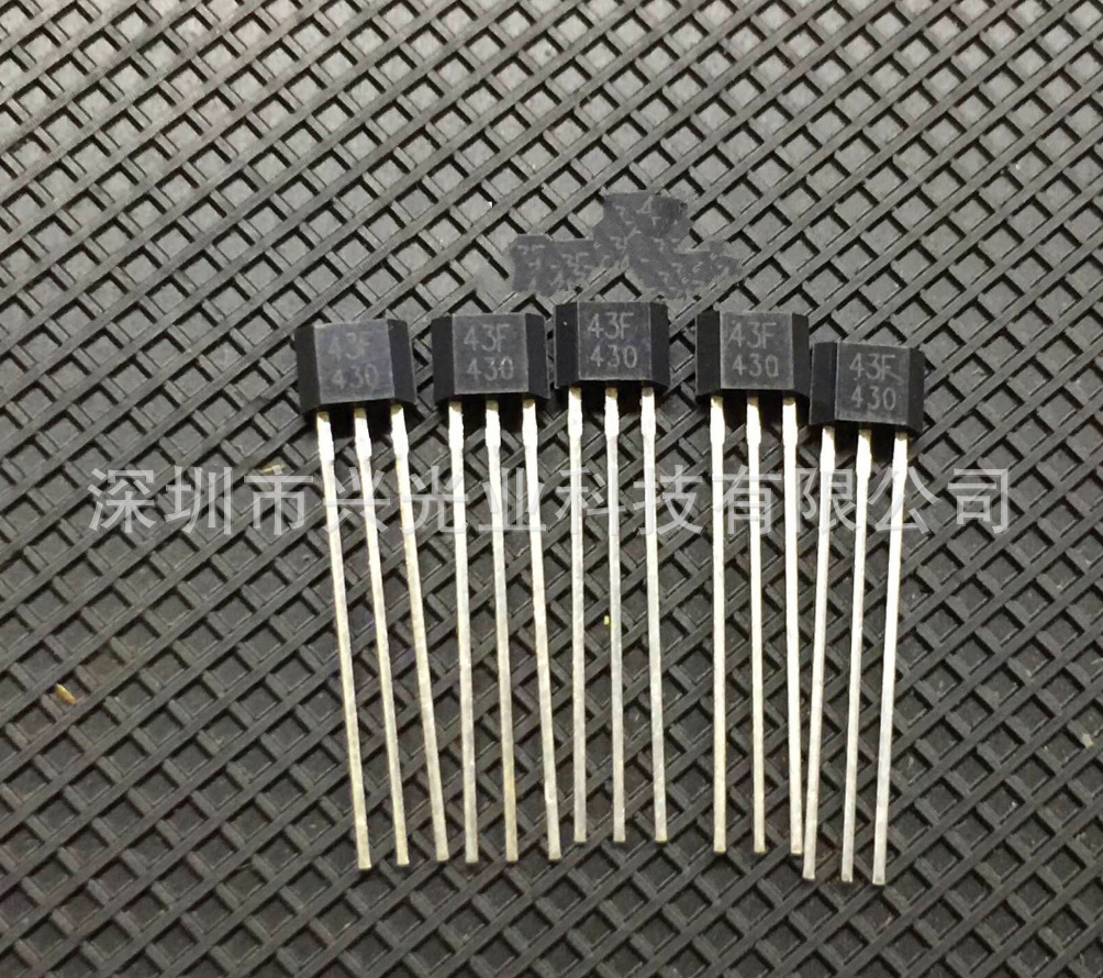 SS443F 43F 单极霍尔开关元件电动车电机霍尔43F 全新原装现货